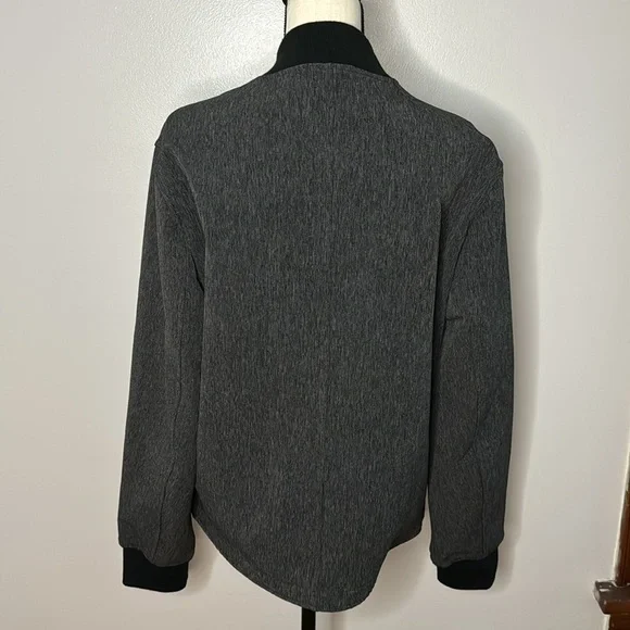 Banana Republic Men’s Gray Long Sleeve Full Zip Jacket Sz M - Picture 3 of 6
